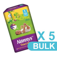 Nannys Mini Size 1 (2 - 5KG) Carton 220's