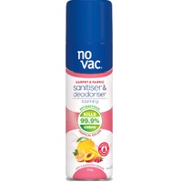 No Vac Carpet & Fabric Foaming Sanitiser & Deodoriser 290g