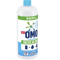 Omo Dilute At Home Refill Laundry Liquid Sensitive 665mL