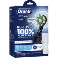 Oral B Pro 800 Electric Toothbrush Black Cross Action