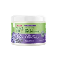 ORS Olive Oil Braidzone Edge & Braiding Gel for Hair & Scalp Nourishment 227g(8oz)