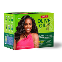 Olive Oil Texlax & Stretch Semi-Straightening System Kit