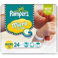 Pampers Micro 1 - 2.5KG 24's