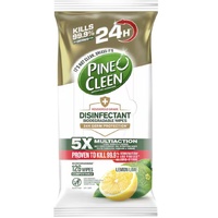 Pine O Cleen 24h Protection Lemon Lime Disinfectant Cleaning Wipes Pack of 126's