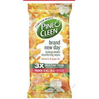 Pine O Cleen Mandarin & Ginger Lily Disinfectant Cleaning Wipes Pack of 110's