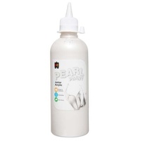 Pearl Liquicryl Junior Acrylic Paint White 500mL