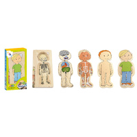 Beleduc Multilayer Wooden Puzzle - Little Boy (Age 4-6)