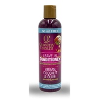 Queeny Cazara Leave‑In Conditioner Argan, Coconut & Olive 250mL(8.45oz)