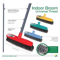 Indoor Broom Universal Thread Yellow