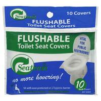 Seatease Toilet Seat Cover Disposable Pack of 10's