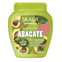 Skala Frutástica Vitalidade & Força Abacate (Avocado)2‑in‑1 Leave-In + Moisturizing Cream 1kg (35.2oz)