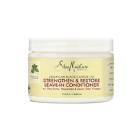 SheaMoisture Jamaican Black Castor Oil Strengthen & Restore Leave-In Conditioner 340mL(11.5oz)