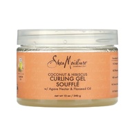 SheaMoisture Coconut & Hibiscus Curling Gel Soufflé with Agave Nectar & Flaxseed Oil 340g(12oz)