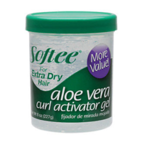 Softee Extra Dry Aloe Vera Curl Activator Gel 227g (8oz)