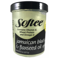 Softee Jamaican Black Castor & Flaxseed Oil Styling Gel 227g (8oz)