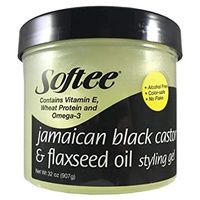 Softee Jamaican Black Castor & Flaxseed Oil Styling Gel 907g (32oz)