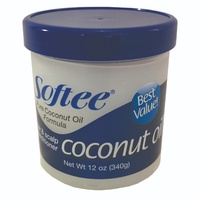 Softee Hair & Scalp Conditioner Coconut Oil 340g (12oz)