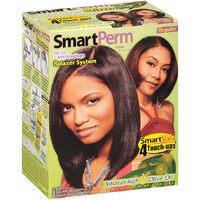 Smart Perm Relaxer Hair Care Kit Olive Oil Regular