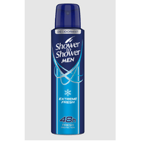 Shower To Shower Mens Deodorant Extreme Fresh  150mL