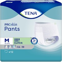 Tena Pants Medium Super Proskin  80-110cm 2010mL 7D Pack of 12's