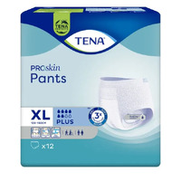 Tena Pants Plus Extra Large Proskin 120-160cm 6D 1440mL Pack of 12's