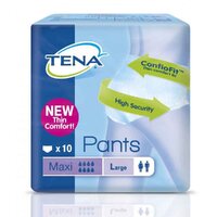 Tena Pants Maxi Large 100-135cm 8D 2550mL Pack of 10's