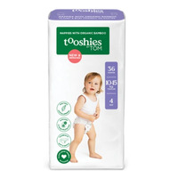 Tooshies By Tom Eco Nappies Toddler 10-15KG 36's