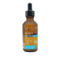 Via Natural Premium Elixir Biotin 100% Natural 59mL(2oz)
