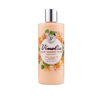 Vinolia Luxury Shower Crème Sandalwood Radiant Moisturised Skin Oil Enriched 490mL