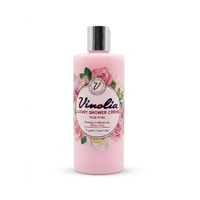 Vinolia Luxury Shower Crème Wild Rose Radiant Moisturised Skin, Oil Enriched 490mL