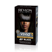 Revlon Realistic Vivid Hair Colour Jet Black 110ml