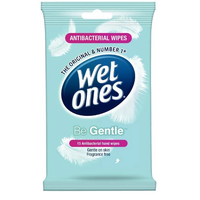 Wet Ones Be Gentle Wipes 15's