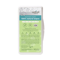 Wotnot Biodegradable Baby Wipes Travel Case 20's