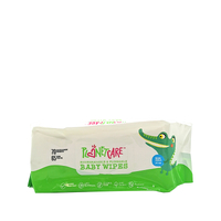 Planet Care Biodegradable Flushable Wipes 70's