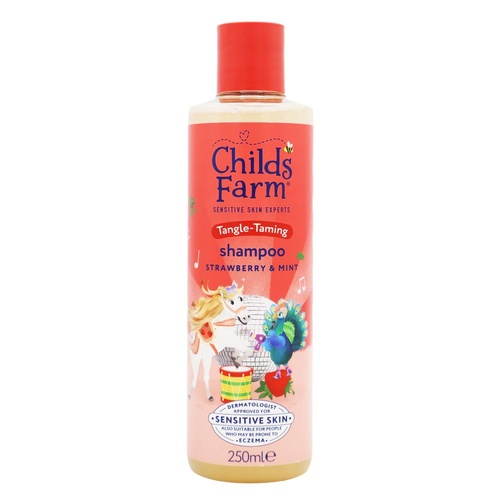 Childs Farm Tangle Taming Shampoo Strawberry & Mint 250mL