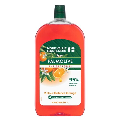 Palmolive Antibacterial Hand Wash Refill Orange 2-Hour Defence 1L