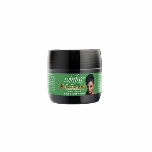 Sofn'Free Anti-Dandruff Braid & Twist Wax Gel 125mL(4.23oz)