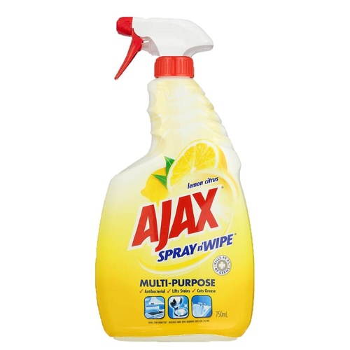 Ajax Spray'n'Wipe MultiPurpose Spray 750mL
