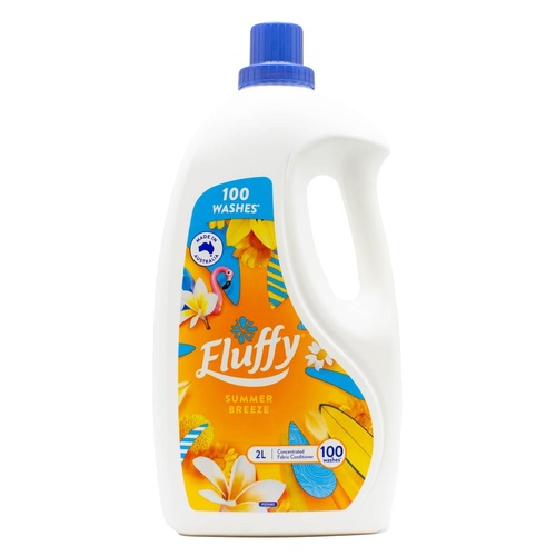 Fluffy Concentrated Fabric Conditioner Summer Breeze 2L