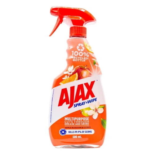 Ajax Spray n'Wipe Multipurpose Spray Apple Blossom & Citrus 500mL