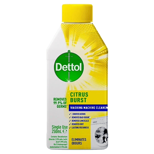 Dettol Washing Machine Cleaner Citrus Burst 250mL