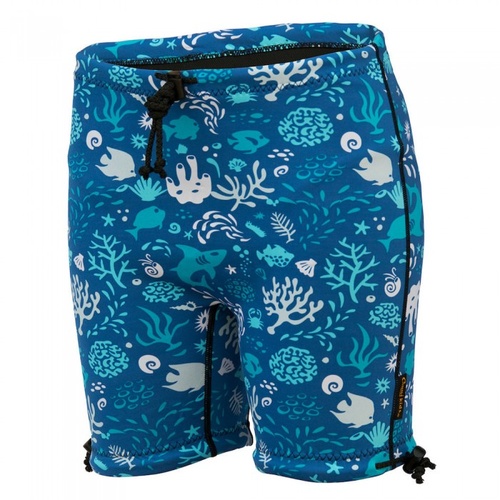 Conni Kids Containment Swim Short Size 6-8 Ocean Blue