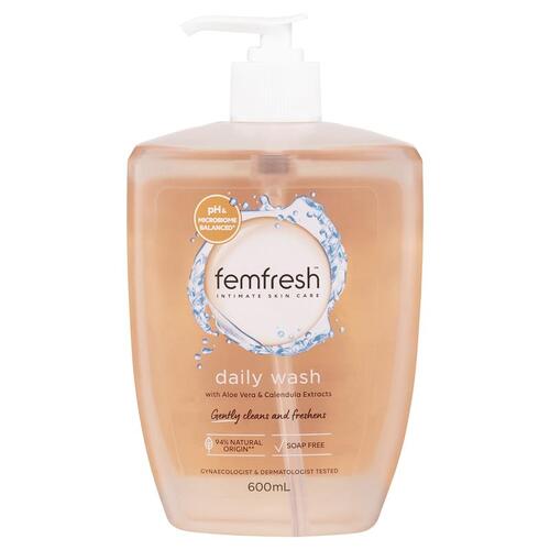 Femfresh - Daily Intimate Wash - with soothing aloe vera - 250ml x 2 Packs