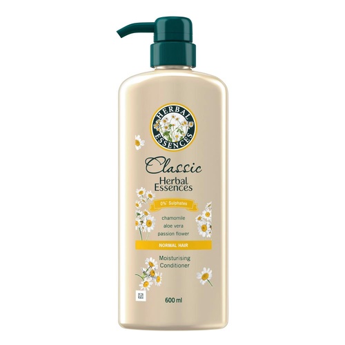 Herbal Essences Classic Moisturising Conditioner Chamomile, Aloe Vera & Passion Flower 600mL