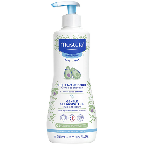 1 x 200ML MUSTELA BEBE-ENFANT GENTLE CLEANSING GEL HAIR AND BODY - NEW  PHOTOS