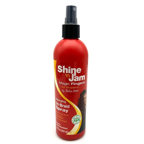 Shine 'n Jam Setting Magic Fingers Detangling Un-Braid Spray 354mL (12oz)
