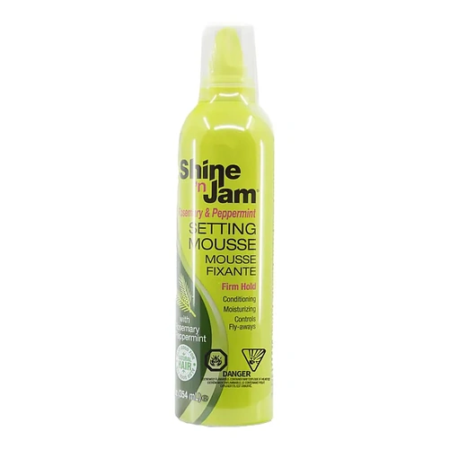 Shine 'n Jam Rosemary & Peppermint Setting Mousse Firm Hold 354mL (12oz)
