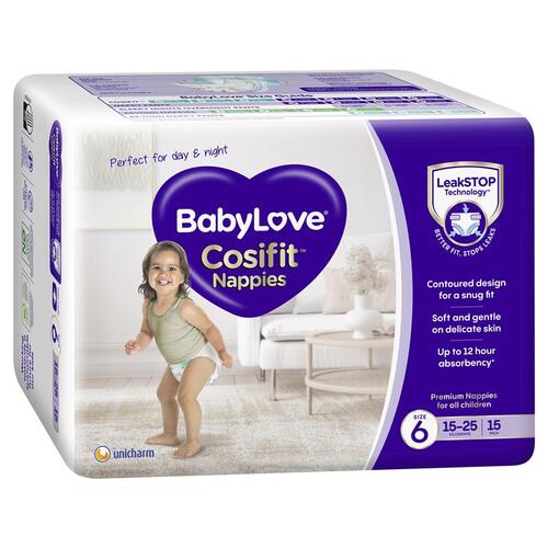 Baby love sales nappies special