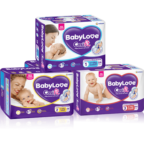 baby love newborn nappies