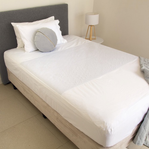 Conni Fitted Bed Pad Sheet Double (137x188cm)